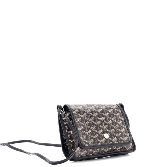 Goyard Plumet Clutch Wallet Coated Canvas Black - Picture 2 of 6